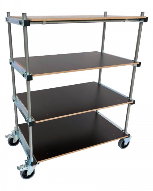 BMT-Shelf-Cart-800-kg-1200x800-mm-4-levels-Shelved-Trolley-Mobile-Rack-intralogistics-Order-picking-cart