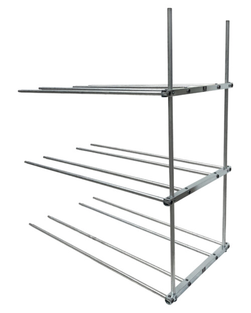 BMT-Tire-Rack-Double-3-levels-Extension-Rack-Wheel-Storage-Shelf-Shelves