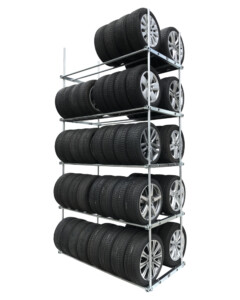 BMT Tire Rack Double – 5 levels Base Rack BMT-Tire-Rack-Double-5-levels-Base-Rack-Wheel-Shelf-Shelves-Storage-Manufacturer-massiv-stable