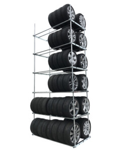 BMT-Tire-Rack-Double-6-levels-Base-Rack-Wheel-Shelf-Shelves-Tyre-Storage-Manufacturer-Industry-High-Quality