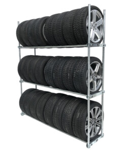 BMT Tire Rack Single – 3 levels Base Rack BMT-Tire-Rack-Single-3-levels-Base-Rack-Tyre-Shelf-Tire-Storage