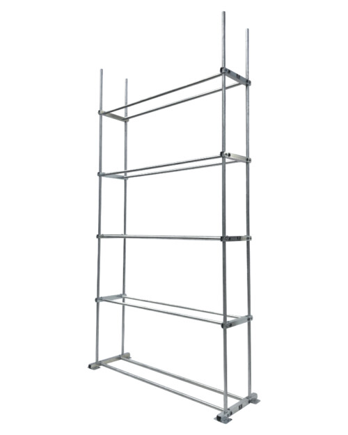 BMT-Tire-Rack-Single-5-levels-Base-Rack-Tyre-Storage-massiv-stable-Made-in-Germany