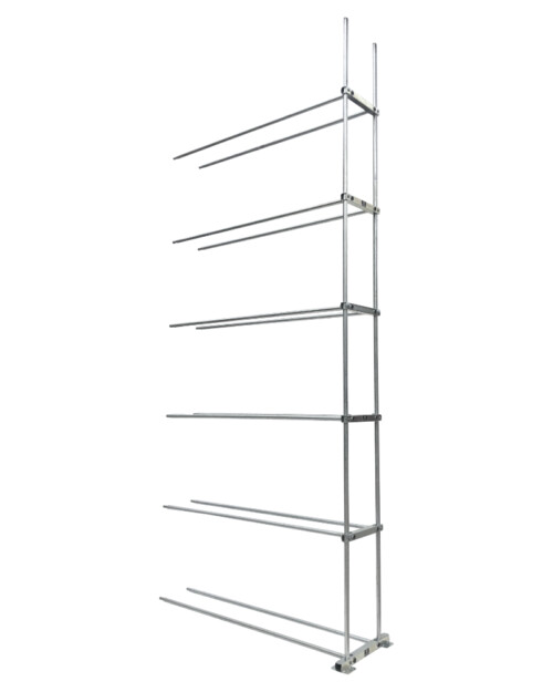 BMT-Reifenregal-Einzel-6-Ebenen-Anbauregal-Räderregal-modular-massiv-robust-stabil