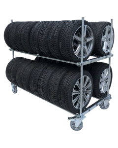 BMT Tire Cart Giant - 2 levels - 32 tires