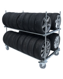 BMT Tire Cart Giant XL - 2 levels - 32 tires