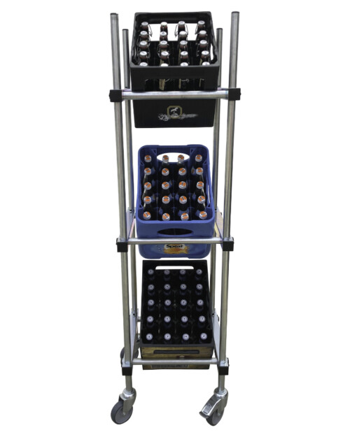 BMT-Beverage-Crate-Cart-3-levels-3-crates-beverage-crate-rack-rollable-mobile-with-castors-rollers-stable